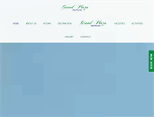 Tablet Screenshot of grandplazamunnar.com